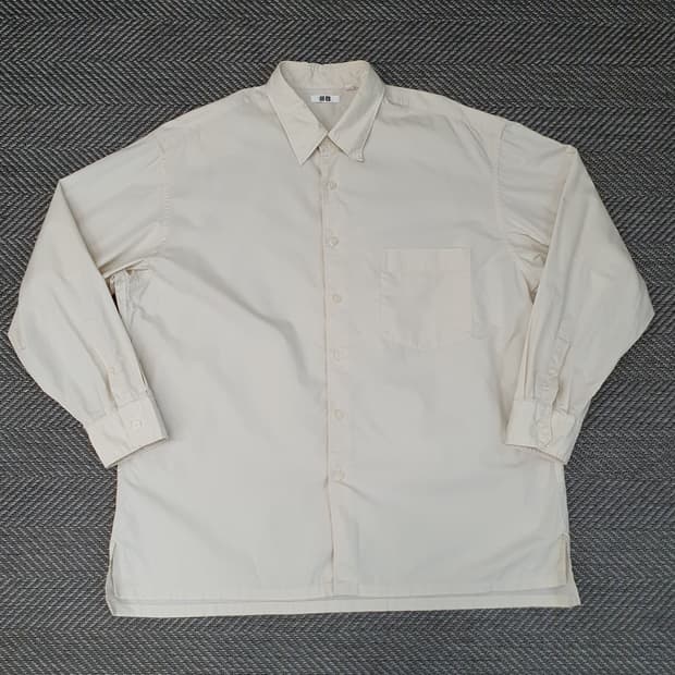 유니클로 오버핏 셔츠 남방 남자110~115