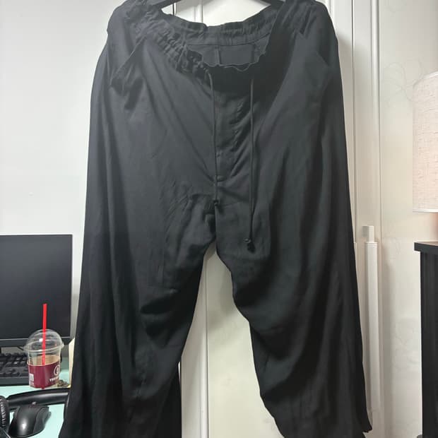 요지 syte ss 카라스 팬츠