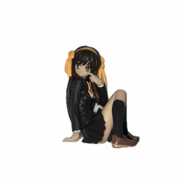 시즈미야 하루히의 우울 교복 피규어 고전 미소녀