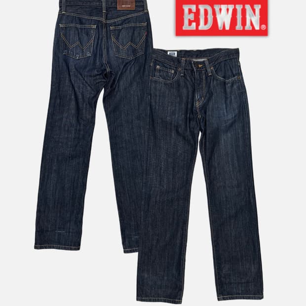 EDWIN 402 raw denim jean