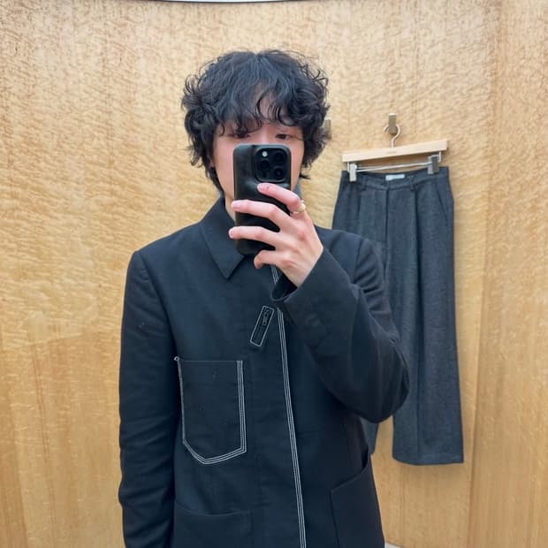 마르지엘라 스티치 울 자켓 48