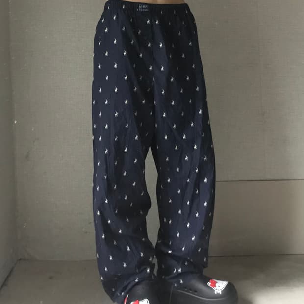 폴로 멀티포니 코튼 파자마 팬츠