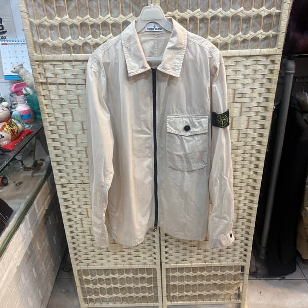 100/20ss 정품 스톤아일랜드 원포켓 오버셔츠 자켓 팝니다
