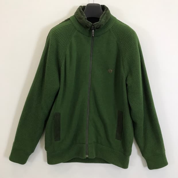 헨리코튼 니트 방풍집업점퍼 [남성105사이즈]