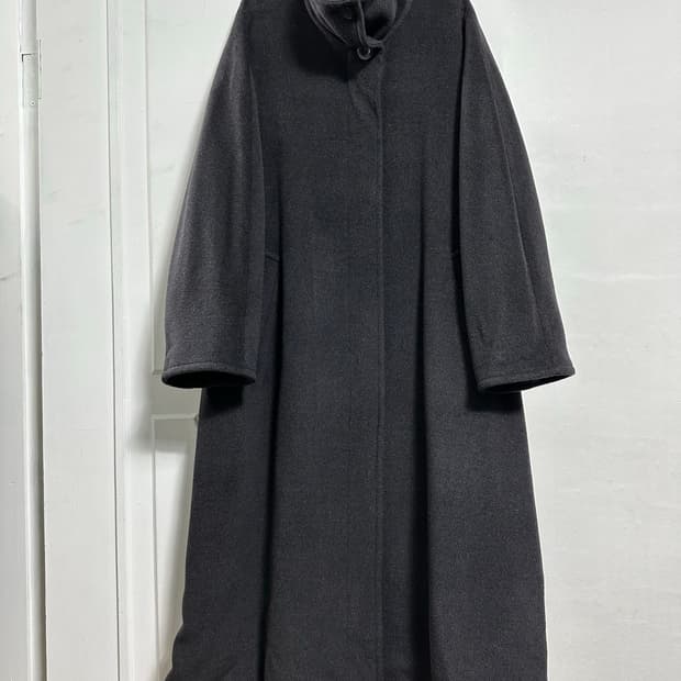 막스마라 하이넥 울 코트