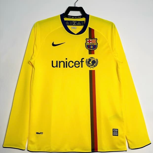 나이키 바르셀로나 08/09 레트로 어웨이 유니폼
