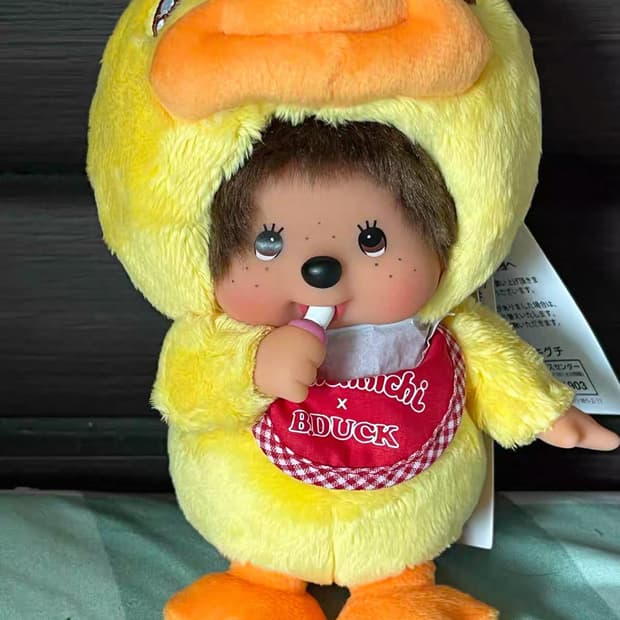 BDUCK 오리 몬치치 콜라보 인형 