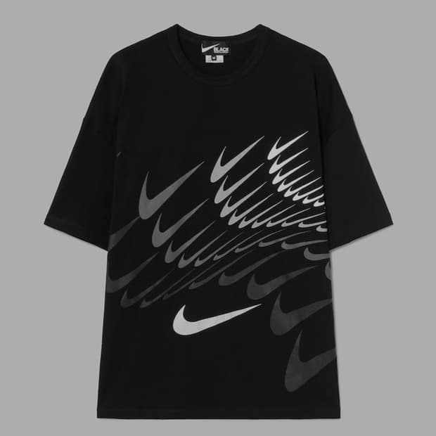 (구매 M사이즈)나이키 꼼데가르송 반팔 티셔츠 