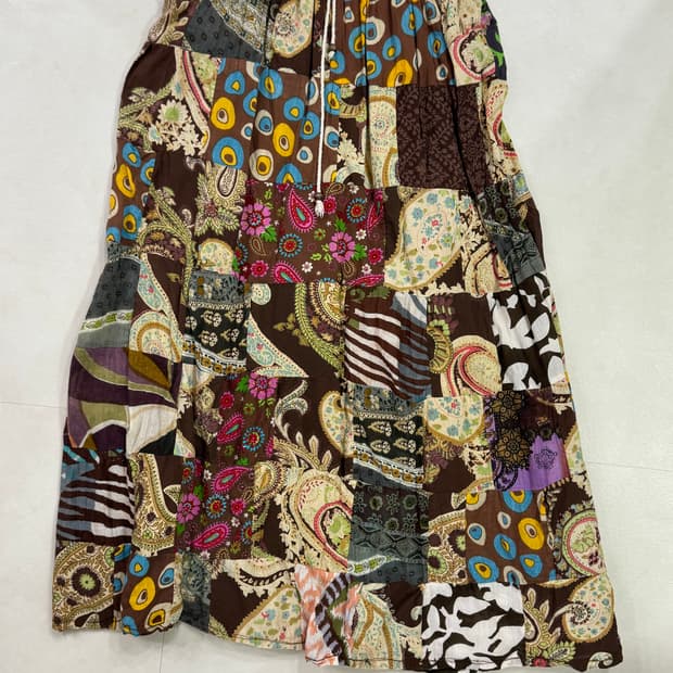 쿄도 빈티지 패치스커트 vintage patchwork skirt