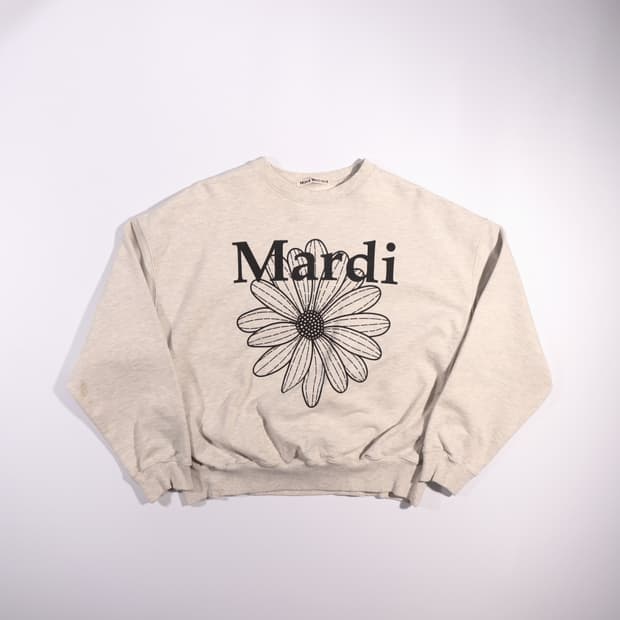 마르디 크롭 맨투맨 B287