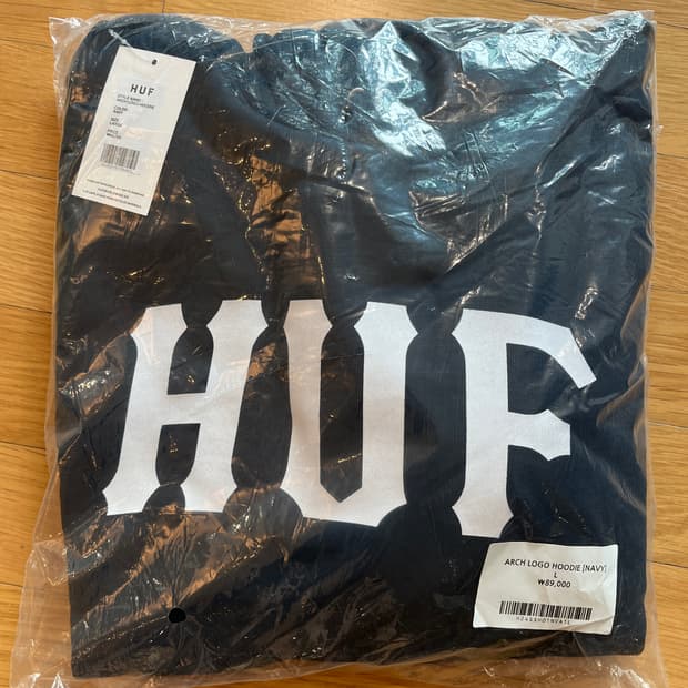 Huf 검정 후드 새상품