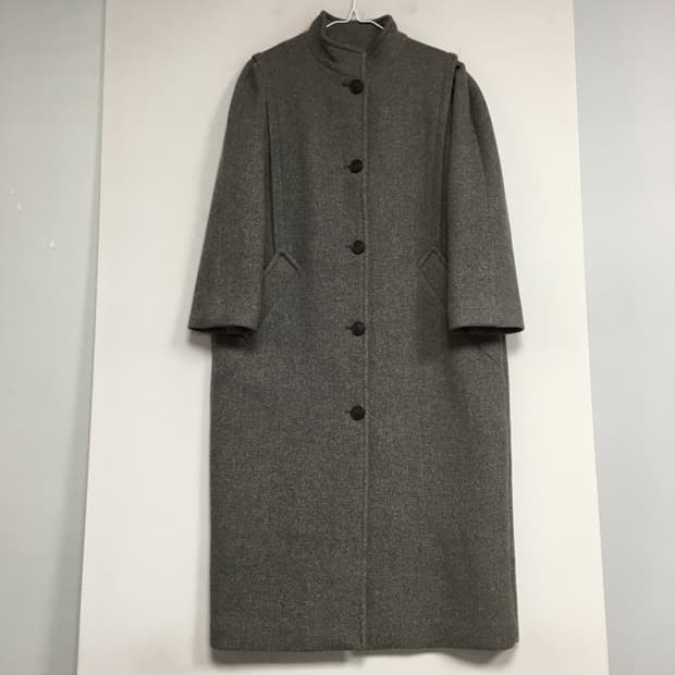 써스데이아일랜드 울 블렌드 롱 코트 S