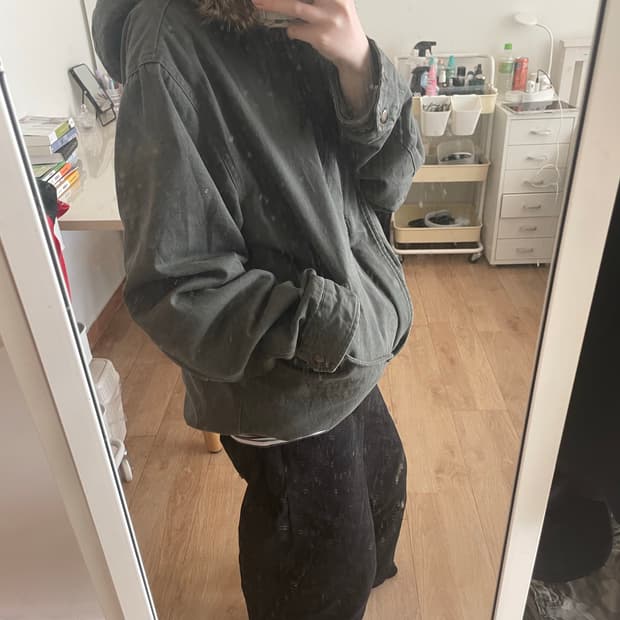 빈티지 패딩 야상