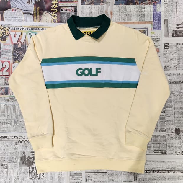 GOLF WANG 폴로 스웻셔츠 M