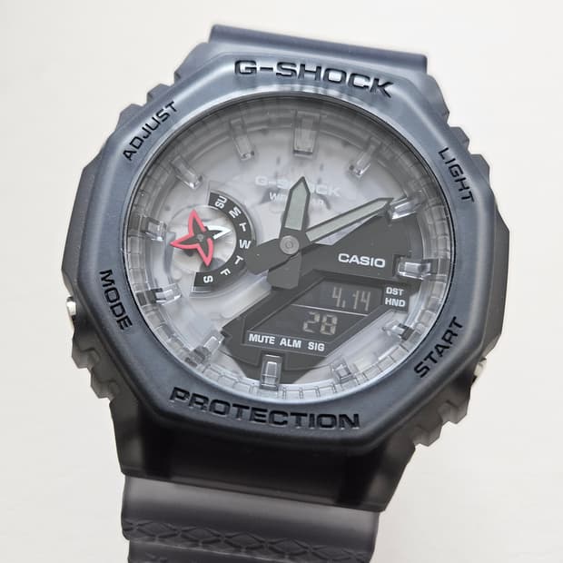 지샥 닌자 GA-2100NNJ-8ADR 풀박스