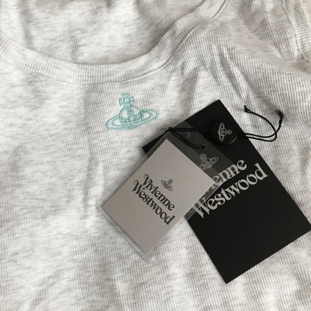 비비안 민트로고 슬리브리스 나시 Vivienne westwood