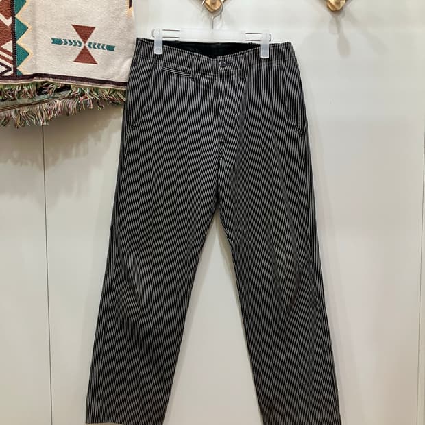 full count 러기드 코튼 히코리 팬츠