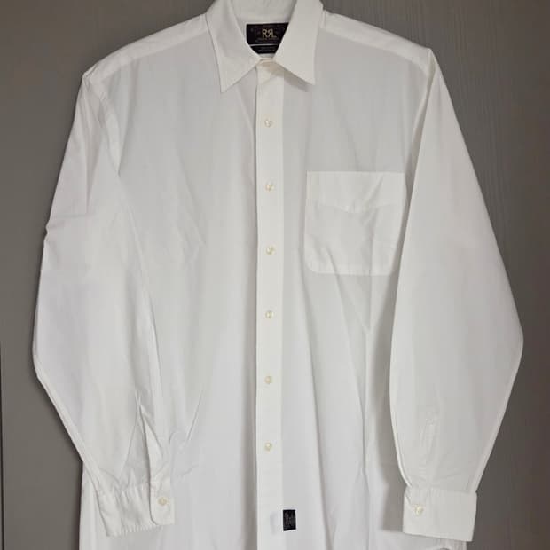 RRL 더블알엘 화이트 드레스 셔츠 M