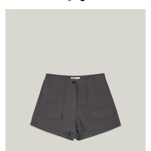 아우로 POCKET SHORTS [ CHARCOAL ] 