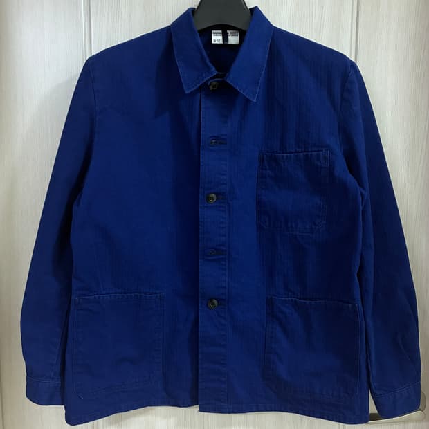 빈티지 워크자켓 블루