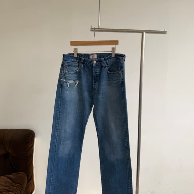 리바이스 501 vtg 데님