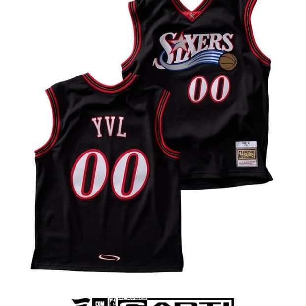 Nba X 플레이보이카티 필라델피아 저지 새상품 S, XL