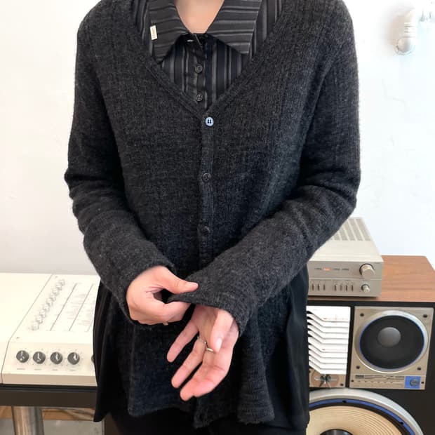 [S] zucca 주카 울 레이온 가디건