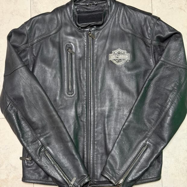 00s HarleyDavidson Single Leather Jacket