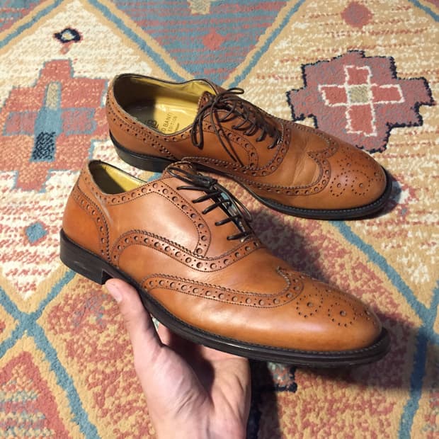 빈티지 이태리 메이드 윙팁 