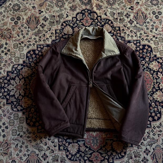 엠포리오 아르마니 시어링 블루종 100