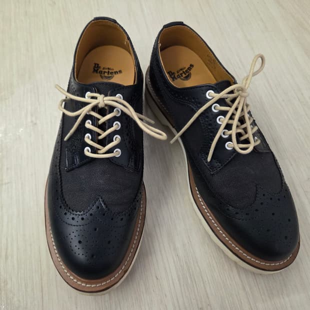 닥터마틴 알프레드 네이비 윙팁 슈즈 250