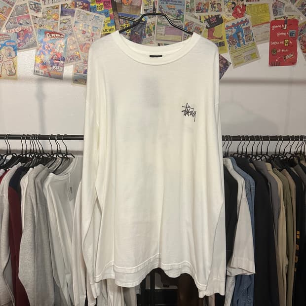 스투시 롱슬리브 XL