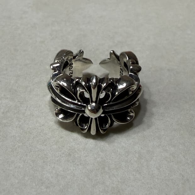 크롬하츠 더블플로랄링 US 6 새상품