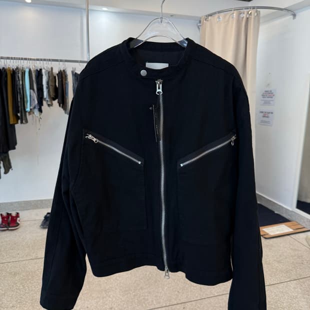 Wise Denim Black Jacket