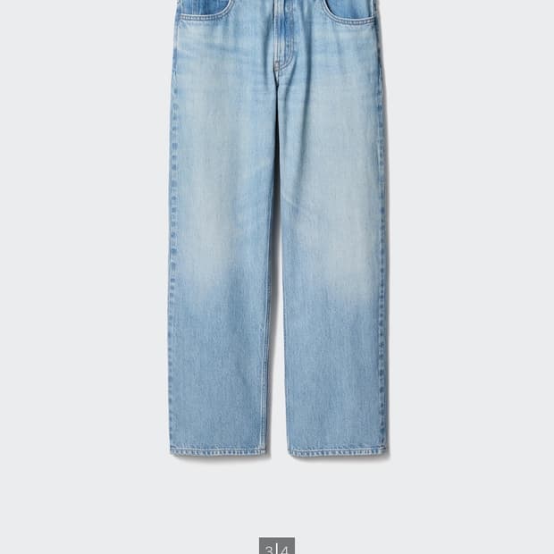 유니클로 스트레이트 진 JWA 판매,교환