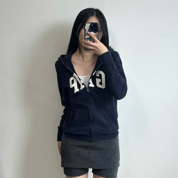Gap 갭 네이비 후드집업