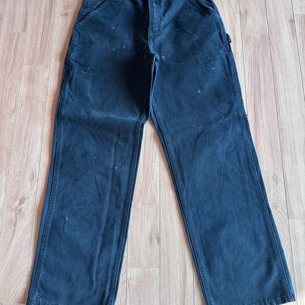 칼하트 빈티지 싱글니 덩가리핏 32x32