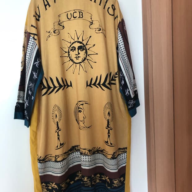 베네통 린넨 인견 로브 셔츠 가디건 자켓 올드머니룩 바캉스 휴가룩 여행룩