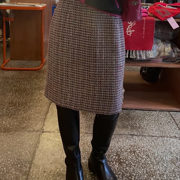 멀티 트위드 스커트 [무배]