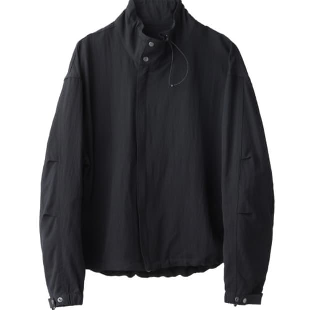 Hatchingroom string mil jacket-black 4