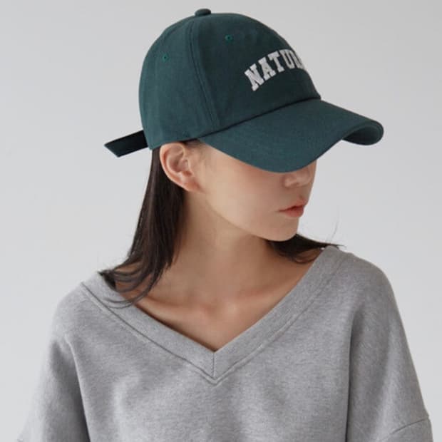 Natural 그린볼캡