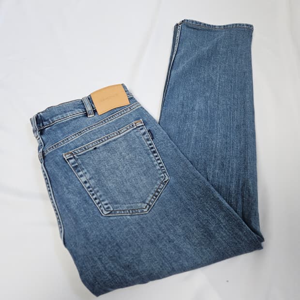 간트 GANT 패치 데님팬츠 청바지 레귤러진 남성 옴므
