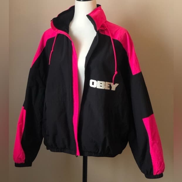 [S] Obey 오베이 바람막이