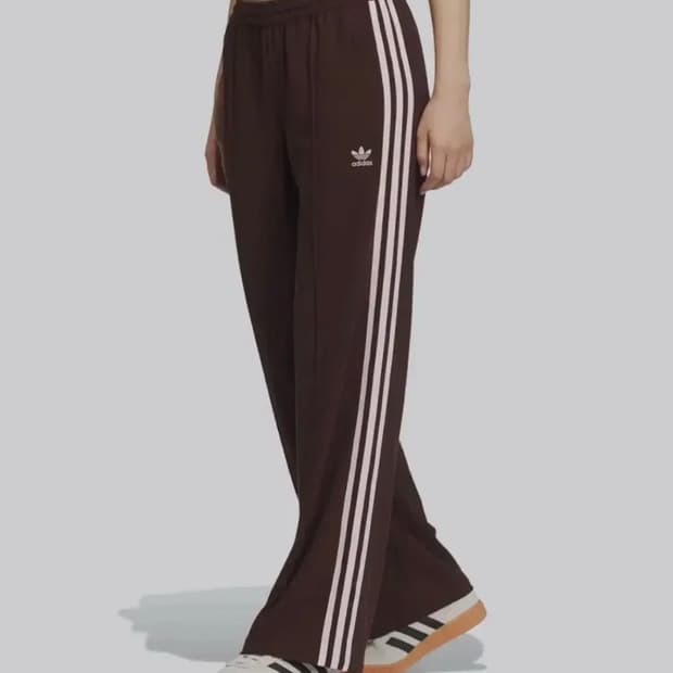 (새상품/택O)아디다스 브라운 핑크 베켄바우어 팬츠 트랙팬츠 딸기초코