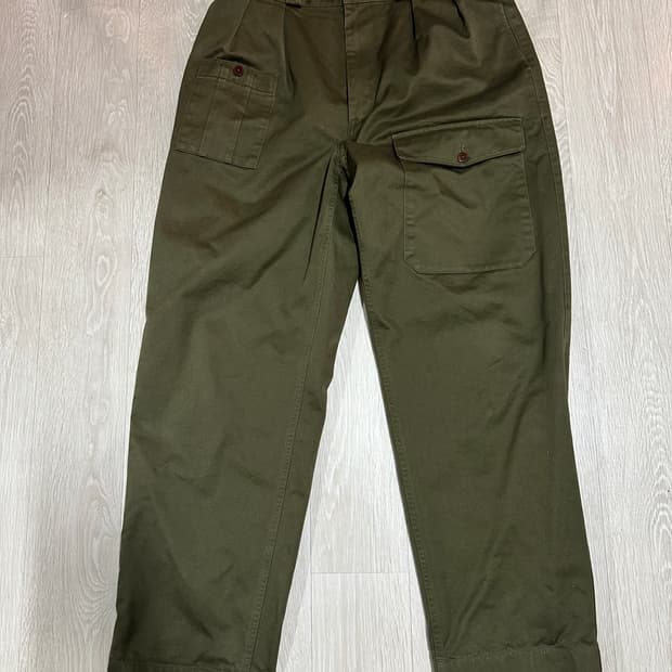 건지 울른스 멀티 포켓 팬츠 