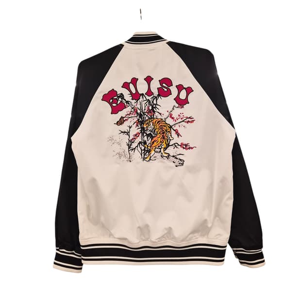 에비수 타이거 자수 스카쟌