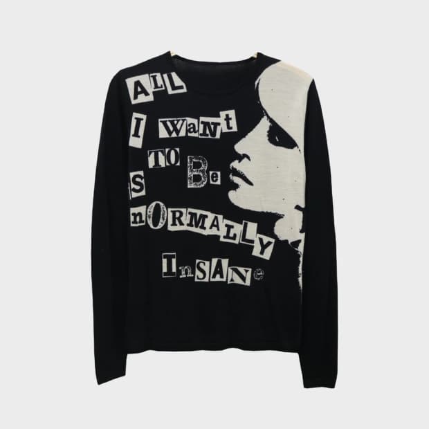 유니크 울 혼방 니트 62553