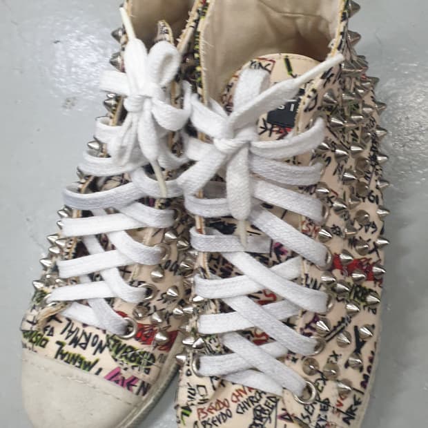 젠치 스터드 하이탑 스니커즈 38