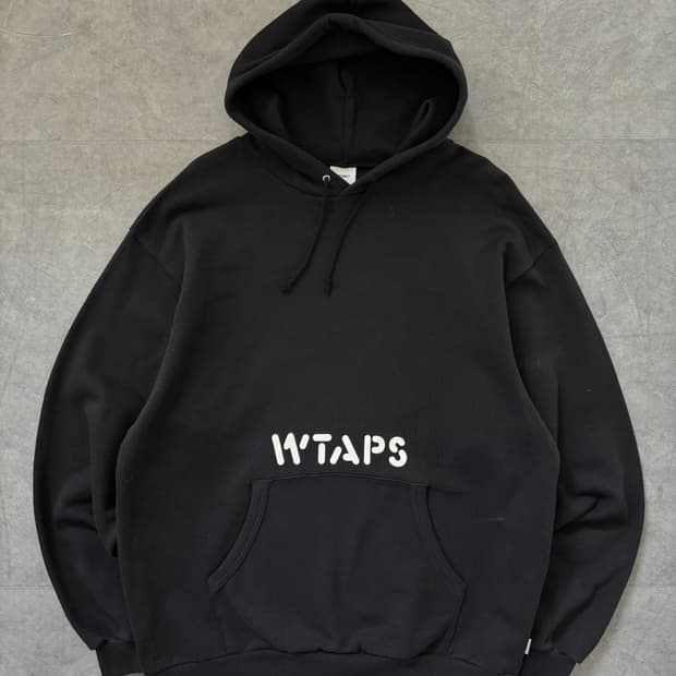 WTAPS 더블탭스 21AW 블랙 후드