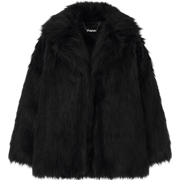 페일제이드 퍼코트 블랙